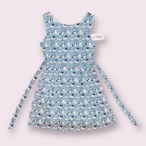 L.A. Soul | Dresses | La Soul Sleeveless Blue Teal Dog Pug Dachshund Print  Midi Dress Medium Bnwt New | Poshmark